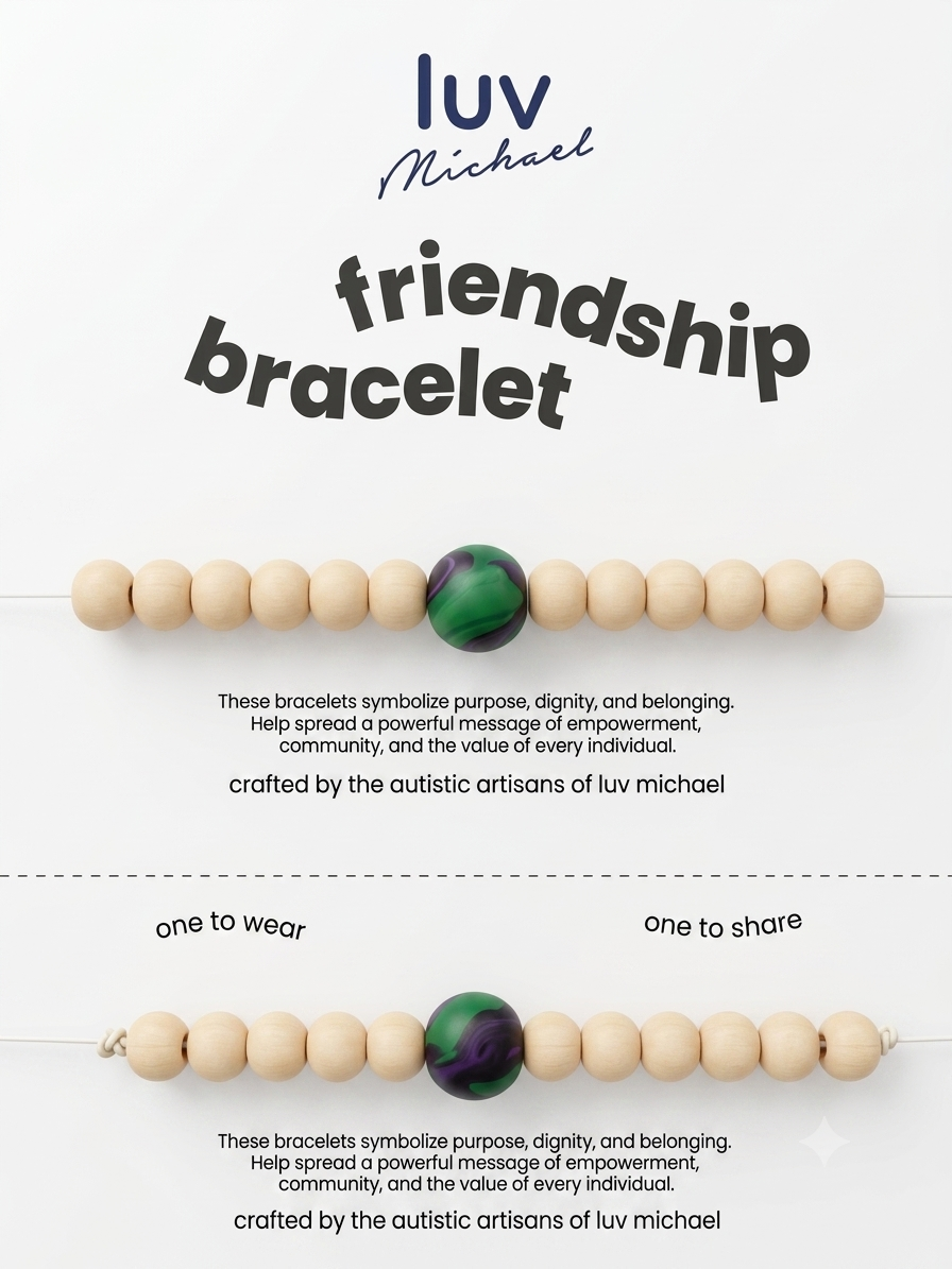 Ashlee's Bracelet (Pack of 2. One to Wear, One to Share)
